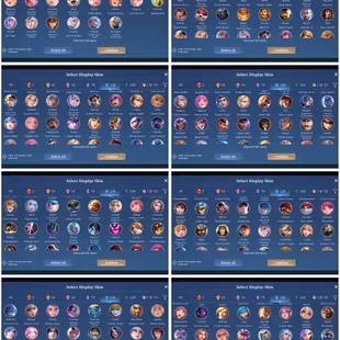 [IOS/ANDROID] CEL LVL 107 | 131 HEROES | 546 SKINS | MEGA 3 | OP SKINS | 2 LEGEND GUSION FREYA - LANCE HERO - HAYA EXORC - Image 4