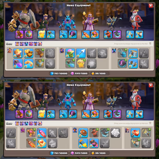 🔥22092 GEMS🔥TH-17 ALMOST MAX! XP-229! G.GAUNTLET-26! E.BOOT-26! HEROES:-80-80-64-63-46-4! 11X PETS! FAST DELIVERY - Image 5