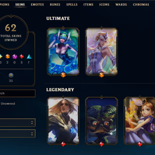 SEVER [ EUW ] - 39 LVL  - BRONZE TFT  - 62 SKINS - 20 CHAMP [ 46616 BE - 796 RP ] - FULL ACCESS  GOOD TFT ACC - Image 4