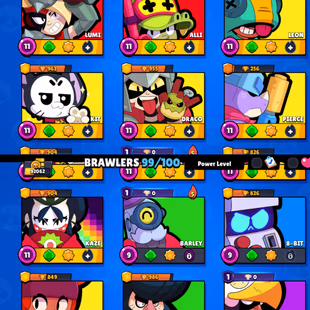 92k TROPHIES 🌟 RARE OLD SKINS🌟 55 MAX POWER BRAWLER | 99 BRAWLER UNLOCK | 37 HYPERCHARGE | 315 SKIN | INSTANT DELIVERY - Image 4