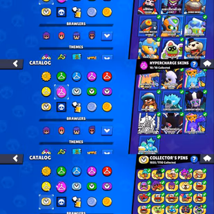 🔥100K HIGHEST TROPHY|99K CURRENT|🔥90 MAX|81 HYPER|RAREST BLUE AND RED KING FRANK SKINS|1000 PINS|536 ICONS|450 SKINS| - Image 6