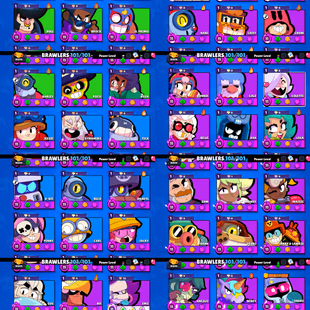 111k TROPHY ALL TIME HIGH 🌟CHALLENGER COLT🌟 TRIXIE COLLETTE | MASTER 2025 | 101 MAX BRAWLER | 87 HYPERCHARGE |499 SKIN - Image 4