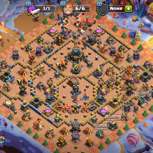 🔥TH 17 NEAR MAX🔥BK 76 AQ 89 MP 60 GW 67 RC 40 || GOOD HERO EQUIPMENT || 4 SCENERY X 7 HERO SKIN || IOS AND ANDROID - Image 1