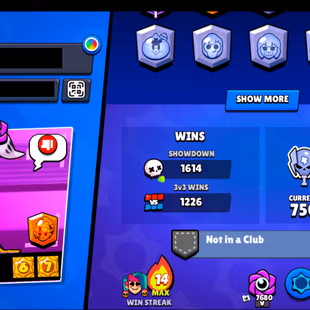217 SKINS | 30.200 TROPHIES | 95 BRAWLERS | 6 HYPERCHARGE | 11 MAX | 1 PRESTIGE | 11 BUFFIES - Image 6