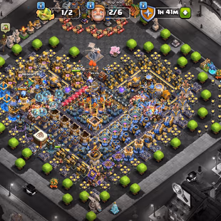 TH18 MAX DEFENCE 🌟 RAREST DARK DAYS SET 🌟 30 EQUIPMENTS MAX | DECORATED BASE | LEVEL 249 | SKINS SCENERY | INSTANT - Image 3