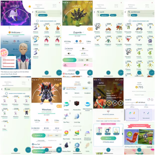 ULTRA RARE GALAR BIRDS  SHUNDO STACK I SHINY LUCARIO HAT PIKACHU TRADABLE RARE I 891 SHINY I 357 LEGENDARY I 97 SHUN - Image 4