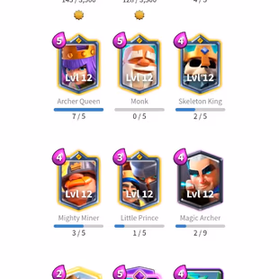 🔥KT-15 MAX 11000 Trophy|GOLD-237000🔥 |XP LEVEL 55| EVO CARD-14 | HERO CARD-1|BEST EMOT COLLECTION| HIGH LEVEL CARD  - Image 7