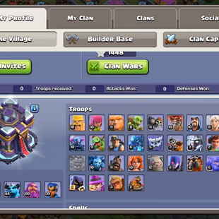 🔥TH15 FULL MAX ACCOUNT🔥| HERO-86-90-44-60-40|9 HIGH LEVEL EPIC| 1567 CWL MADEL |LOTS OF MAGIC ITEM|NC-500 - Image 3