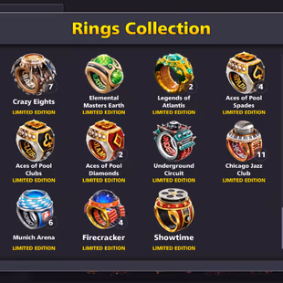 RARE LEVEL 604 | 75CCP | High Level | 3.5 Billion Coins | 20 Legendary Cues | Miniclip Only | Unlimited Password Change  - Image 5