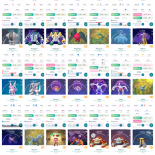 [Account Safe] LV40 x215 Legendary Lugia Articuno Kyurem Palkia Ho-oh Rayquaza Regigigas Tornadus Girantina Thundurus  - Image 1