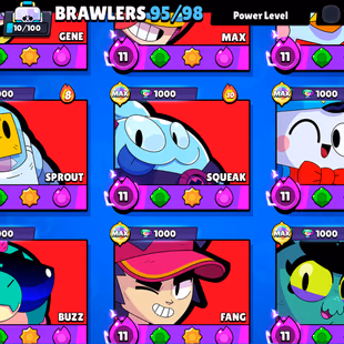 RARE 🎄 390X SKINS | 87K TROPHY 🎄 85X MAX BRAWLER | 64X HYPER | 97/98- BRAWLER | NC-YES | 42K POINT | 10K VICTORIES | - Image 8