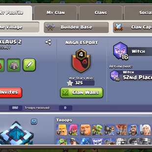 🚀HIGH TH 13 ALMOST MAX🚀EPIC EQUIPMENTS | 100 CWL MEDALS | NC AT 500 GEMS | SAFE AND SECURED | INSTANT DELIVERY | - Image 3