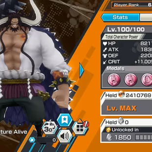 [3837] [ ANDROID ] 5 EX - Kizaru + Lucci + Kaido + Shanks + Law , 3910 Gems ANDROID + 3163 fragments , Solo Fresh  - Image 6