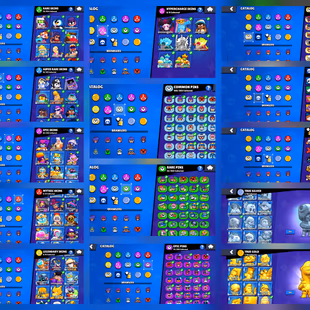 9x PRESTIGE | 14x TITLE | Trophy 49.7K | 40x Max Brawler (42x Hypercharge) Account Creation 2020 (Exp Level 191) Instant - Image 4