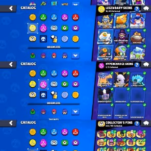 🔥90K TROPHY|SOLAR FAME|200 GEMS|9 BUFFIES|🌟61 MAX|56 HYPER|468 SKINS|22 MYTHIC|16 LEGENDARY|207 EPIC SKIN|FULL OF RARE - Image 6