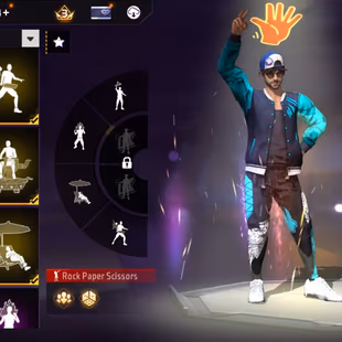 M8 | Level 64 | 650+ Fashion | 4 Evos | 5 year old badge | 4.9k+ Like | 37 Emotes | Prime 4 | Rock paper scissors emote| - Image 2