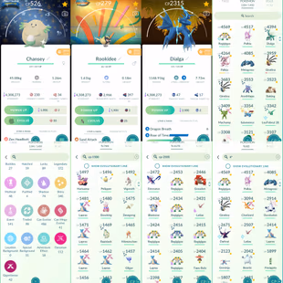 1939 Level 72 Eternatus Palkia Origin100 Shundo Darkrai Shundo Giratina Shiny Mega Rayquaza Shiny Zacian Crowned Sword  - Image 3