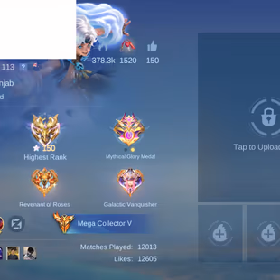 [IOS/ANDROID] CEL LVL 113 | 132 HEROES | 514 SKINS | MEGA 5 | COLLAB | ANIME | 3 LEGEND INC ALPHA GOLDEN TAG - YUJI JJK  - Image 6