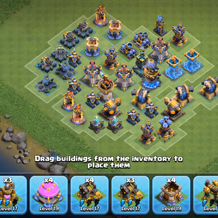 🔥TH 18 NEAR MAX🔥XP 258-[ 4 EPIC EQUIPMENT MAX-EB 26]-HERO 102-105-84-75-50-NC 500-ALL DEFENSE MAX-HIGH WALLS-BEST DEAL - Image 3