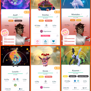 🚀👹 LEVEL  46 PG ACCOUNT | 160 SHINY | 112 LEGENDARY | 41 HUNDO | SHINY KYUREM | NECROZMA | GIGANTAMAX | INSTANT - Image 4