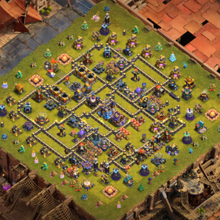 🔥Scenery Account🔥 || Th18 || Good Equipment || Heroes 77-79-52-52-32 || High Walls || 6 Builders || Nc Available - Image 1