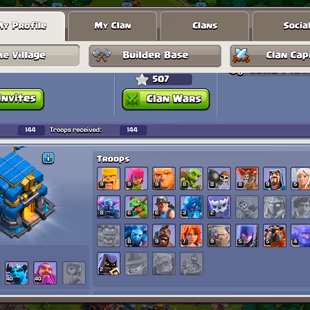 BEST OFFER | TH 12 MAX OUT | HEROES : 65-65-40-40 | 4 EPIC EQUIPMENT | NC FREE | 317 MEDALS | XP 127 | 3K GEMS - Image 5