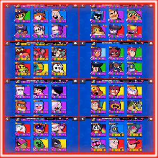 60K TROPHIES | 99 BRAWLERS || 48 MAX || 37 HYPERCHARGED || 699 GEMS || 265 SKINS || 17 BUFFIES || 47K BLING || 24K GOLD  - Image 4