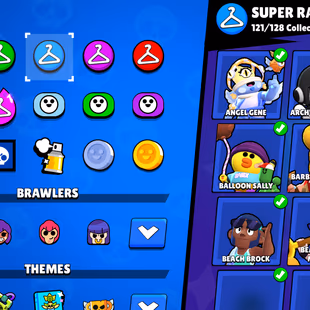 BEST DISCOUNT | 343 Skins | OG skins | 72k | 99 Brawler | 86 P11 | 70 hyper | IOS and Android | Full Access  - Image 5