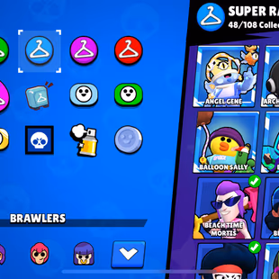 16k Trophies, 70 Brawlers, 7 Legendary Brawlers, 12 11 Strength Brawlers, 6000 Coins, 125 Skins, Description - Image 6
