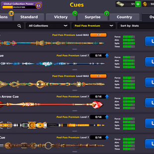 20/20 LEG ACCOUNT | Level 138 | 500M Coins | 1 Cue MAX | CCP 63 | VIP Emerald | Final Warning - Image 6