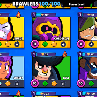 RAREST | 115K TROPHY-174 GEMS | 300X SKINS- 3v3 WINS | 100/100 BRAWLER | 88X LEVEL-10 | 21X MAX | 15X HYPER | 107X PRESI - Image 8