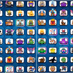 ✅GOBLIN CRYING EMOTE✅ XP-66 | 86 MAX | 26 ELITES | 112 EMOTES | 11 TOWER SKINS | 13 EVOLUTIONS | 12K TROPHIES | INSTANT - Image 5