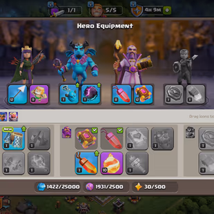 🔥TH 11 FULL MAX || ALL HEROES MAX || 🔥5x EPIC EQUIPMENTS || RENAME AVAILABLE || SUPER ACCOUNT - Image 7
