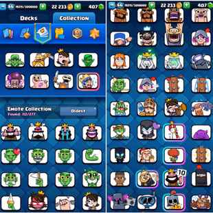 ✅GOBLIN CRYING EMOTE✅ XP-66 | 86 MAX | 26 ELITES | 112 EMOTES | 11 TOWER SKINS | 13 EVOLUTIONS | 12K TROPHIES | INSTANT - Image 4