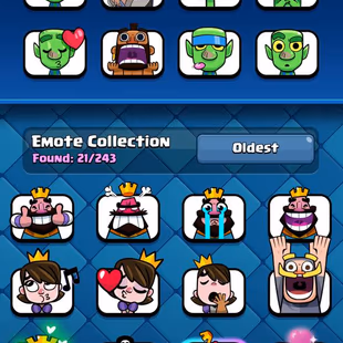 ARENA 17 [] TROPHY:6185 [] EMOTES:21 [] XP:33 [] CARDS:108 - Image 4