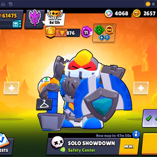 298 SKINS | 61.500 TROPHIES | 100 BRAWLERS | 22 HYPERCHARGE | 34 MAX | 26 PRESTIGE | 29 BUFFIES - Image 1