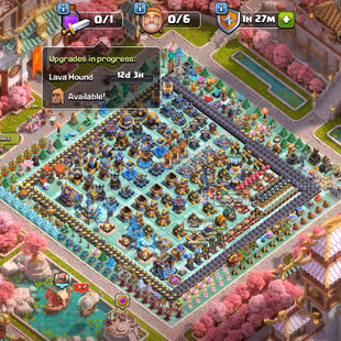 💜16/16 EPIC MAXED💜[TH18] LEAGUE SKINS FULL SET WITH MAP || GLOBAL 102 RANK || 5 HERO MAX || ALL TROPS MAX || 12x MAP  - Image 1