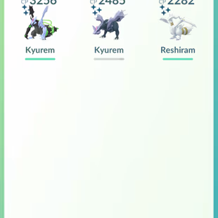 🔥SHINY LEGENDARY FUSED KYUREM💎 LEVEL 50 [] MANY CANDIES FOR FUSION ENERGY [] SOME SHINY AND LEGENDARY  - Image 6