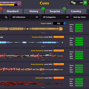 471 LEVEL ACCOUNT | CCP 71 | 20 Legendary Cues | 4 Special Cues MAX | 440M Coins | VIP Diamond | Final Warning - Image 4