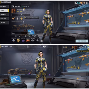 🔥HIGH LV.400 🔥 AK117 MYTHIC & 9 LEGENDARY GUNS | 77 EPIC SKINS | 10 CP DRAW START | ACTIVISION LINK | INSTANT DELIVERY - Image 5