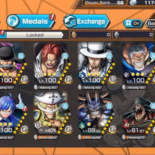 BR679-IOS+Android-Hyber 52+11 Ex(Gear 5 v2+Garp+Shank v4+Zoro+Lucci+Yamato Ace+Roger+White Beard)+Vip Medal+164+Many BF - Image 1