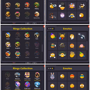 5.5 BILLION COINS ACCOUNT | Level 230 | 20 Legendary Cues | 4 Promo Cues MAX | Miniclip Unlimited Password Changeable - Image 3