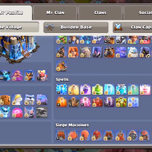 403💥TH18 BEST DEAL 2200 CWL MADEL💥3X SCENARY 25 SKIN [HERO-105-105-90-80-55-10] | MAGIC ITEMS | NC YES | FULL ACCESS - Image 5