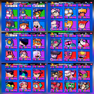 🔥100.1K TROPHY🔥RAREST ACCOUNT!!88 MAX BRAWLERS!!78 HYPERCHARGED!!NC FREE!!360 RARE SKINS!!REAL OG ACCOUNT!! INSTANT DE - Image 5