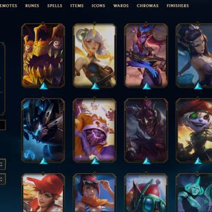SEVER [ LAS ] - 204 LVL  - BRONZE II  - 177 SKINS - FULL CHAMP [ 6310 BE - 134 RP ] - FULL ACCESS - Image 7
