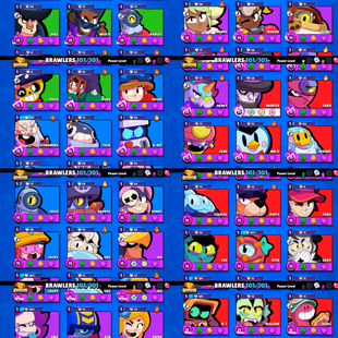 109k TROPHIES | OLD RARE | 93 MAX POWER BRAWLER | 101 BRAWLER UNLOCK | 68 HYPERCHARGE | 437 SKIN | RENAME AVAILABLE - Image 4