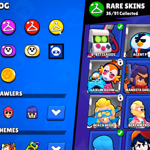 136 [10 MAX BRAWLS] [88 SKINS] [21692 TROPHIES] - Image 6
