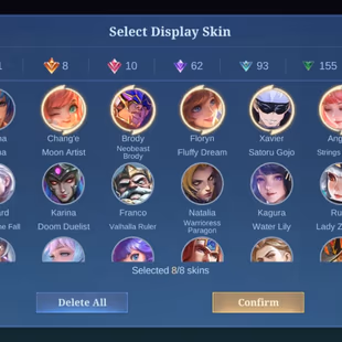 SOLID MAGE SUPPORT ACC || 1 LEG 8 GRAND 10 EXQUISITE || ALMOST EXALTED 2 || EX 93 STAR || 367 SKIN || BEST ACC - Image 3