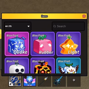 Global - Level 2649 - Money 104K - Swords 32 - Guns 13 - Fruits 14 - Code1108 - Image 1