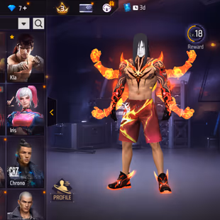 X259|Lvl 56|28 CHARACTER|78 COSTUME|25 VEHICLE|122 WEAPON(1 EVO+17 MYTHIC)|DIVINITY MP5 LVL 3|STORMY M4A1 - Image 4